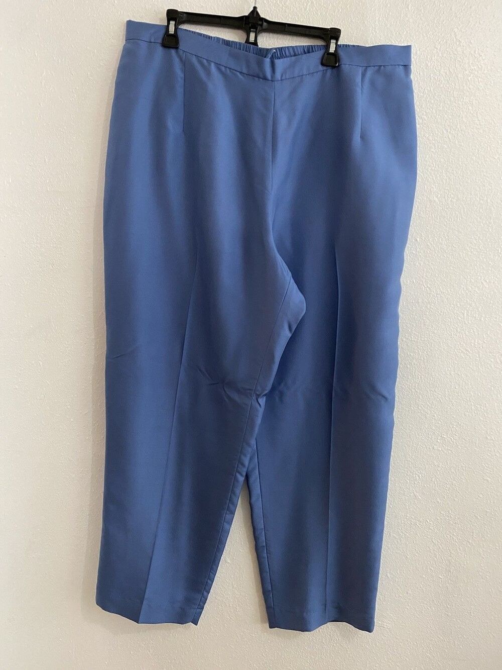 Adrianna Papell Woman Blue 100% Silk Pants W Lining 22W Untreated Spot J24